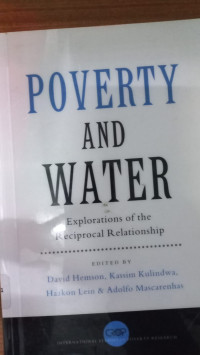 Poverty and Water