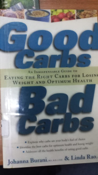 Good Carbs Bad carbs