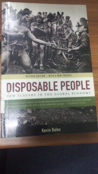 Disposable People New Slavery In The Global Economy