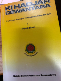 KI HAJAR DEWANTARA I (PENDIDIKAN)