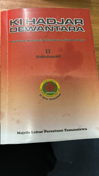 KI HADJAR DEWANTARA II (KEBUDAYAAN)