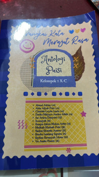Merangkai kata merajut rasa