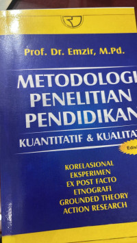 Image of metodologi penelitian pendidikan