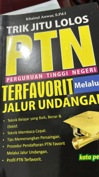 Trik Jitu Lolos PTN